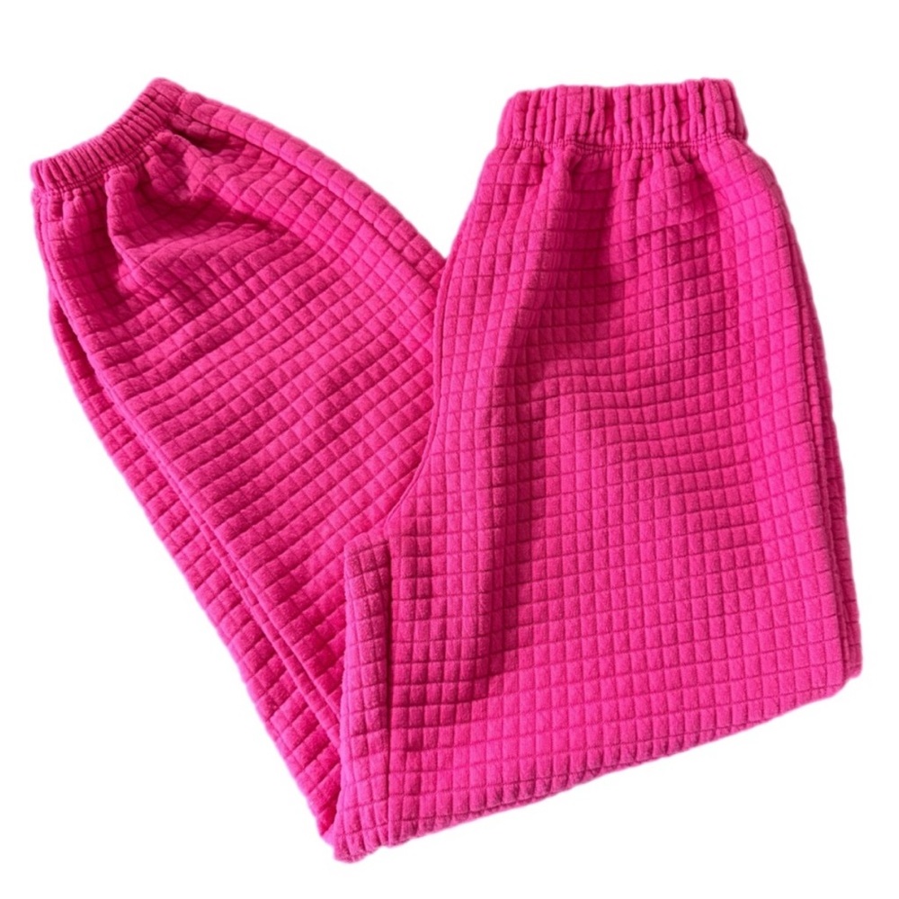 Princess Polly Women's Pink Waffle Knit
Bottoms Set - Picture 4 of 7
